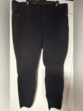 Torrid Black Skinny Jeans Womens 22 Extra Tall XT Premium Stretch Denim